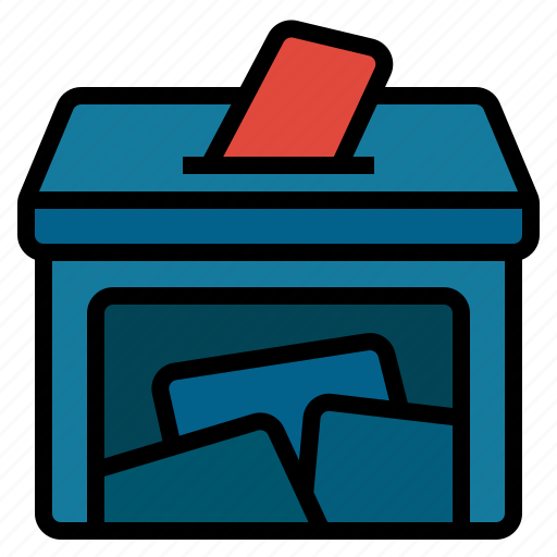Democracy, election, politics, vote, ballot box icon - Download on Iconfinder