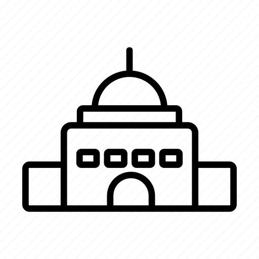 Architecture, building, construction, contour, elections, government, house icon - Download on Iconfinder