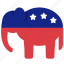 elections, elephant, usa, animal 
