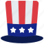 elections, top, hat, usa 