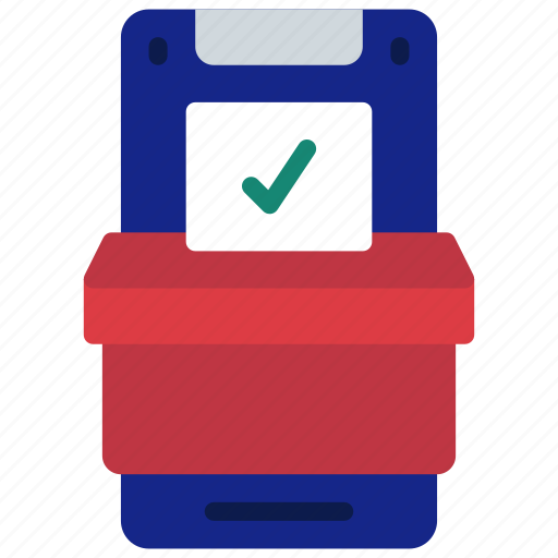 Mobile, voting, phone, vote, device icon - Download on Iconfinder