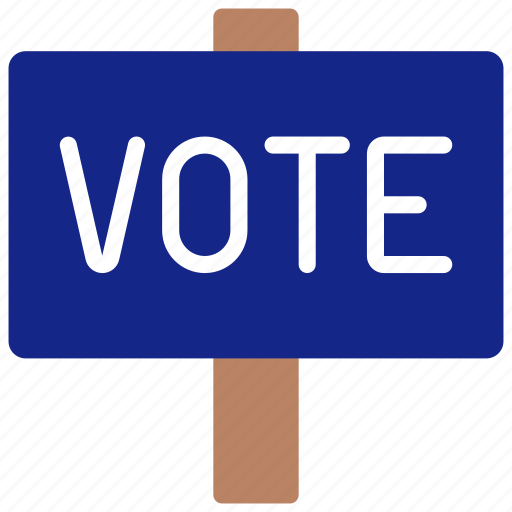 Vote, sign, placard, picket, voting icon - Download on Iconfinder