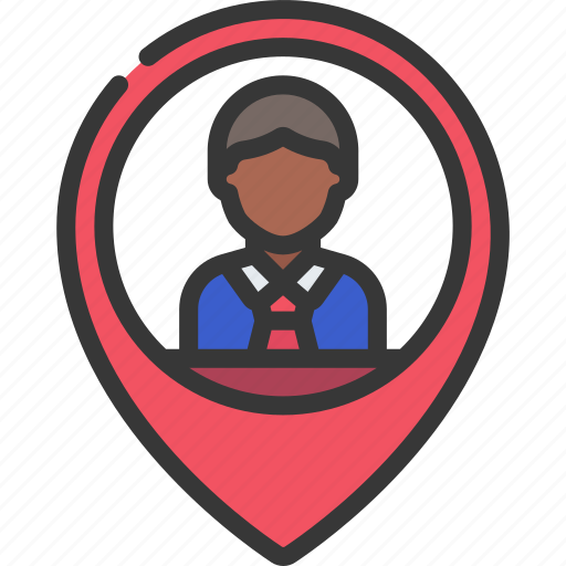 Candidate, location, locate, pin, politician icon - Download on Iconfinder