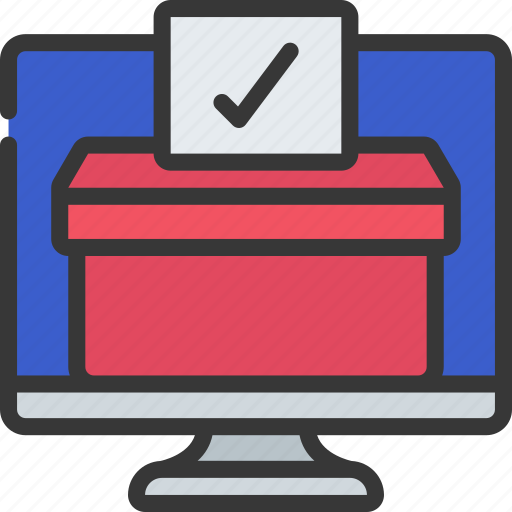 Computer, online, voting, voter, vote icon - Download on Iconfinder