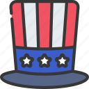 elections, top, hat, usa