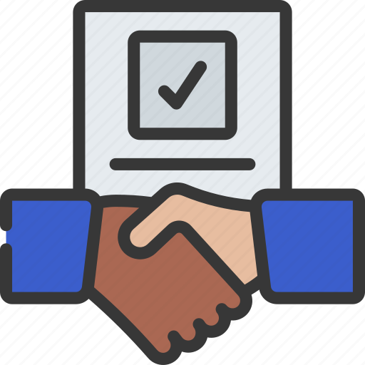Voting, agreement, vote, agree, handshake icon - Download on Iconfinder