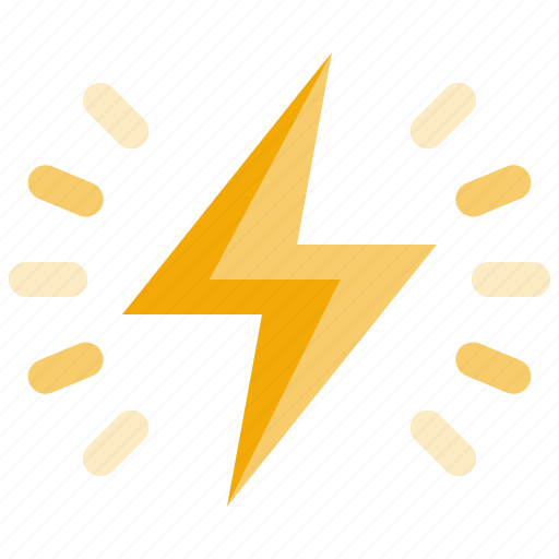 Volt, electric, power, thunder, energy, bolt, light icon - Download on Iconfinder