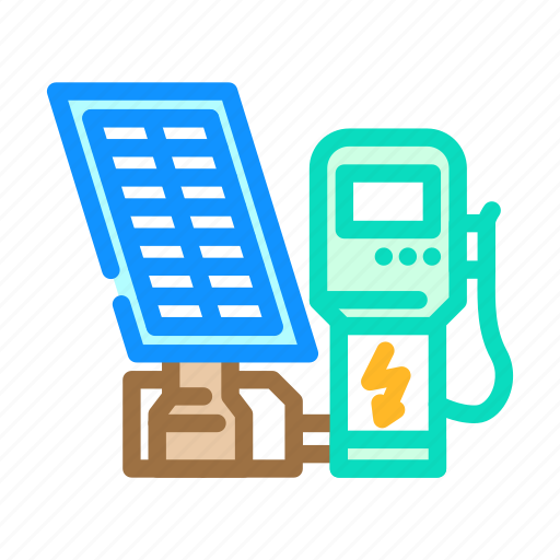 Clean, energy, electric, car, charging, station icon - Download on Iconfinder