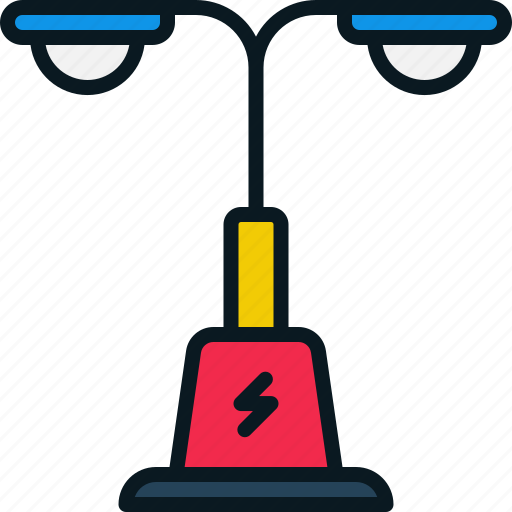 Lamp, street, light, electricity, architecture icon - Download on Iconfinder