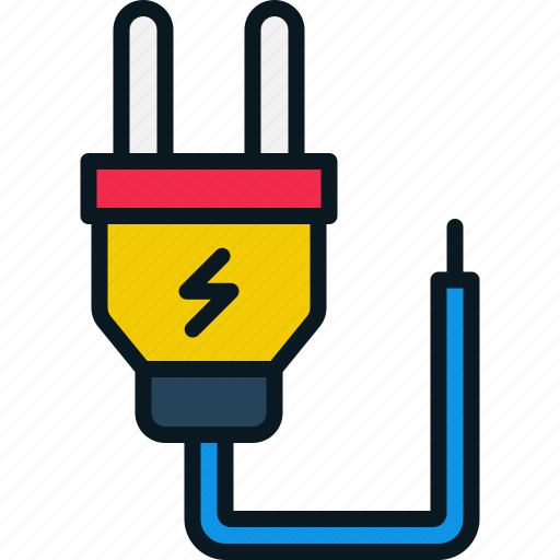 Plug, power, electricity, connect, wire icon - Download on Iconfinder