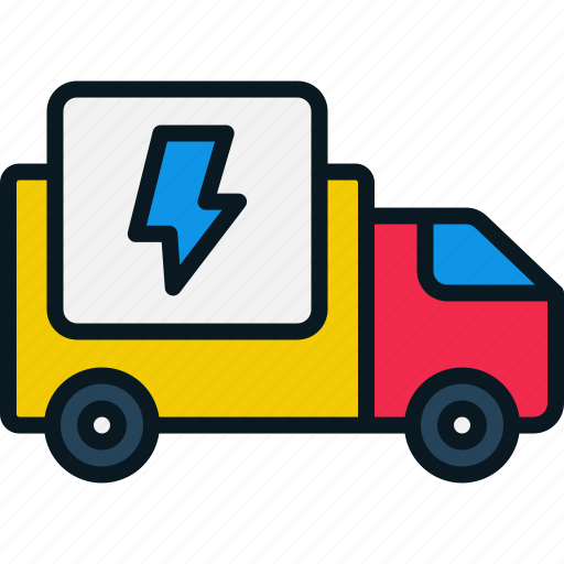 Truck, service, repair, electrical, voltage icon - Download on Iconfinder