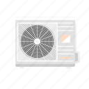 conditioner, construction, fan, house, office, outdoor, technology