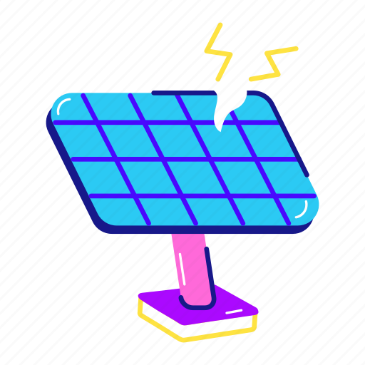 Solar panel, solar cell, power cell, photovoltaic cell, solar energy icon - Download on Iconfinder