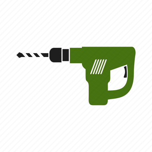 Electric, equipment, perforator, tool, work, worker, drill icon - Download on Iconfinder
