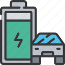car, with, battery, vehicle, transport, power