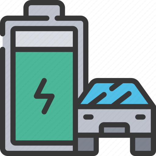 Car, with, battery, vehicle, transport, power icon - Download on Iconfinder