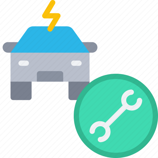 Electric, car, repair, vehicle, transport, power, repairs icon - Download on Iconfinder