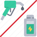 fuel, vs, battery, petrol, gasoline, gas, electric