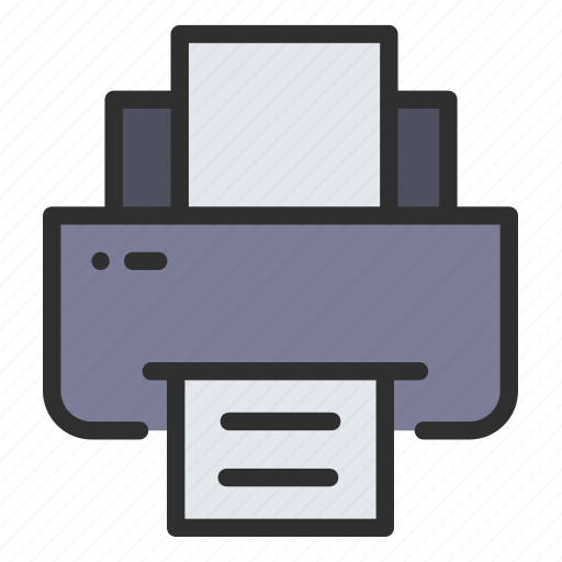 Printer, print, technology, computer, machine, business, office icon - Download on Iconfinder