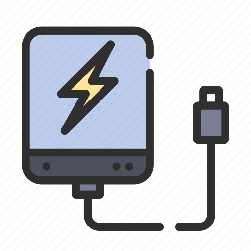 Mobile, power, battery, technology, phone, energy, bank icon - Download on Iconfinder