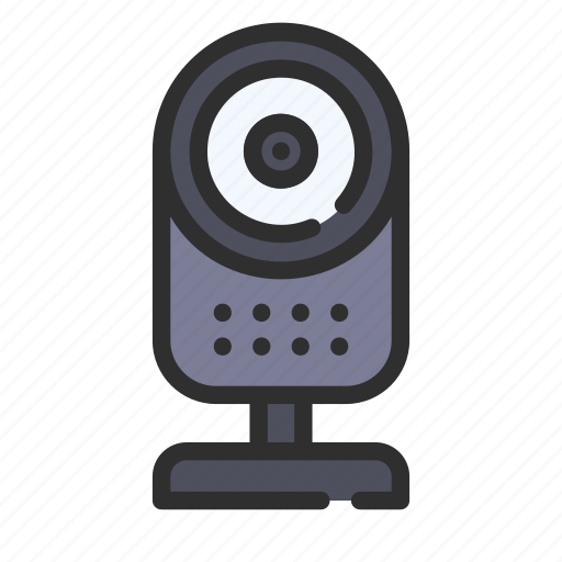 Camera, answer, call, computer, webcam, distant, view icon - Download on Iconfinder
