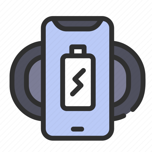 Wireless, phone, mobile, charger, device, power icon - Download on Iconfinder