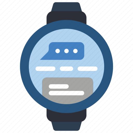 Devices, message, smart, watch icon - Download on Iconfinder