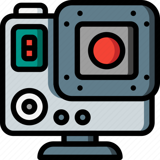 Cam, devices, go, go pro, ultra icon - Download on Iconfinder