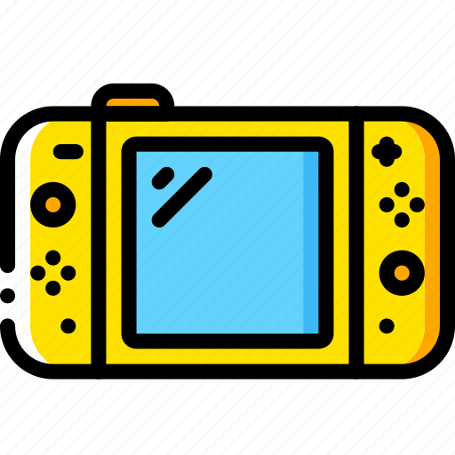 Complete, devices, game, nintedo, switch, yellow icon - Download on Iconfinder