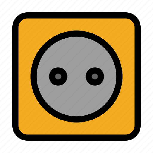 Electrical, outlet, power, socket, wall icon - Download on Iconfinder