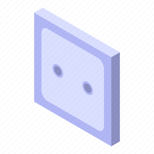 Cartoon, electric, face, house, isometric, socket, technology icon - Download on Iconfinder