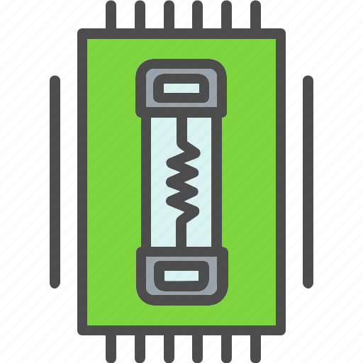 Box, circuit, electric, electrical, electricity, fuse icon - Download on Iconfinder