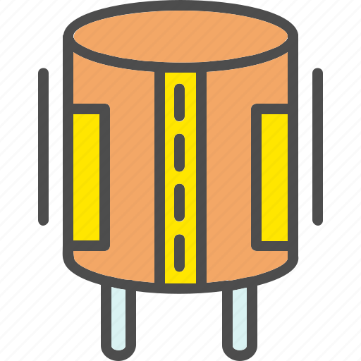 Capacitor, digital, electric, electronic, farad icon - Download on Iconfinder