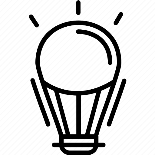 Bulb, electric, lamp, led, light, luminaire icon - Download on Iconfinder