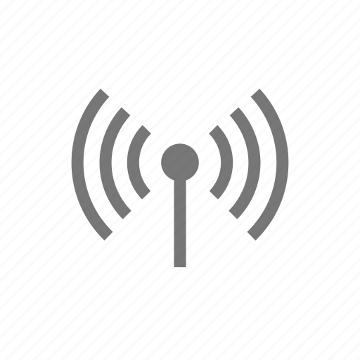 Antenna, emitting, signal, signal strength, transmitting, wifi, wireless icon - Download on Iconfinder