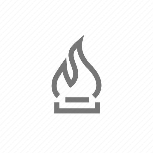 Fire, fireplace, gas, hazard, leak, stove, flame icon - Download on Iconfinder