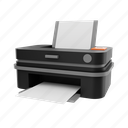 printer, device, computer, paper, fax, printing, document, technology, machine 