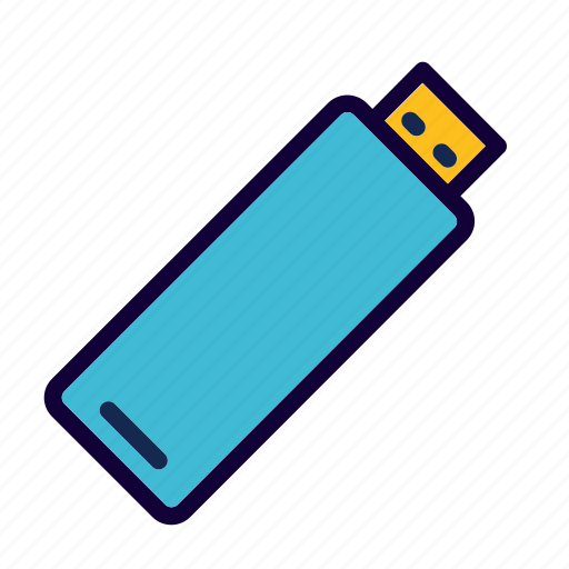 Computer, electronic, flashdisk, storage icon - Download on Iconfinder