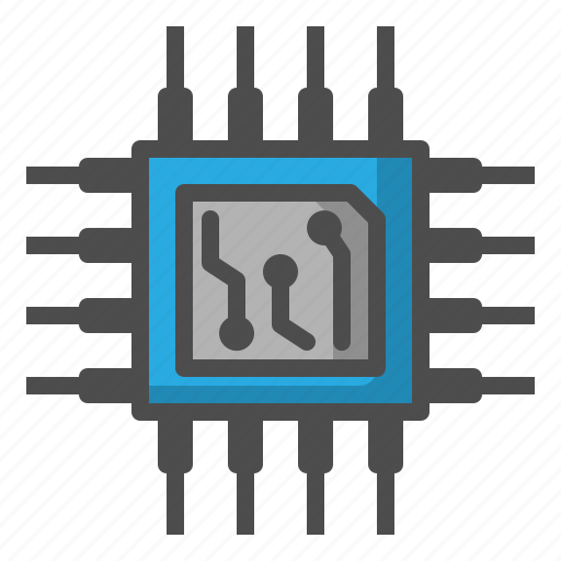 Electronic, engineering, hardware, information, integrated, memory, process icon - Download on Iconfinder