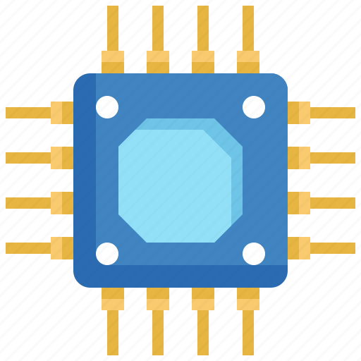 Electronic, components, circuit, construction, tools, microchip icon - Download on Iconfinder