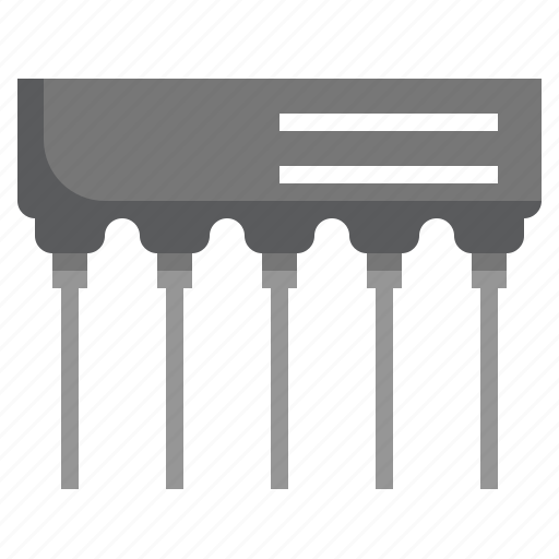 Electronic, components, construction, electrical, component, technology, resistors icon - Download on Iconfinder