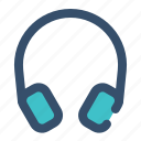 headphone, headset, audio, sound