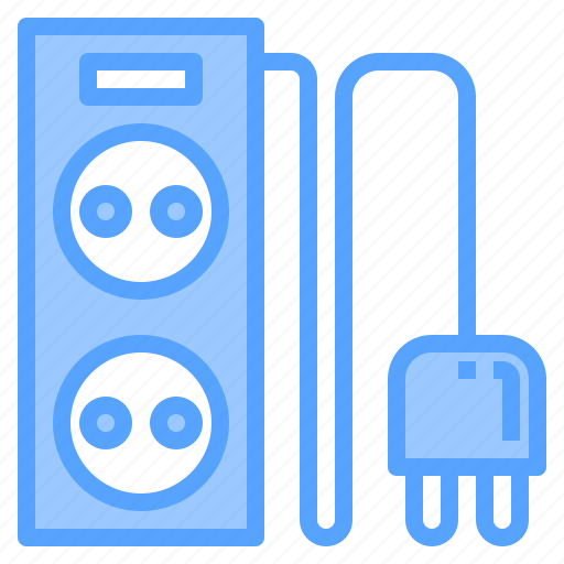 Electronic, group, laptop, phone, plug, power, technology icon - Download on Iconfinder
