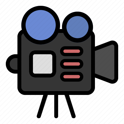 Camera, record, video, fim, movie, device, electronic device icon - Download on Iconfinder