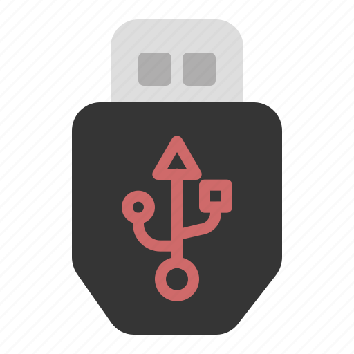 Usb, cable, connector, plug, device, electronic device icon - Download on Iconfinder