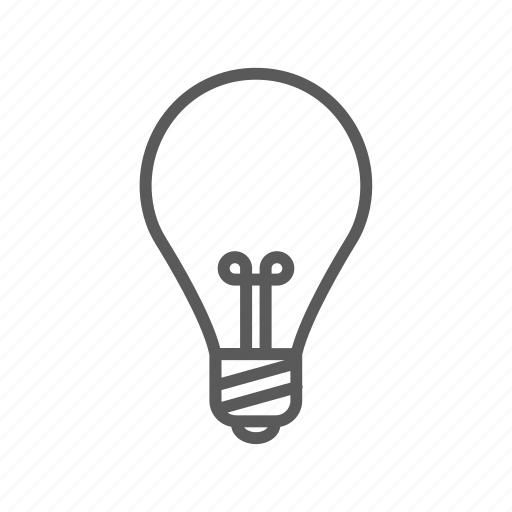 Electronic, bulb, light, idea, think, electrical icon - Download on Iconfinder