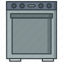 oven, electric, hot, food, kitchen