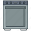 oven, electric, hot, food, kitchen 
