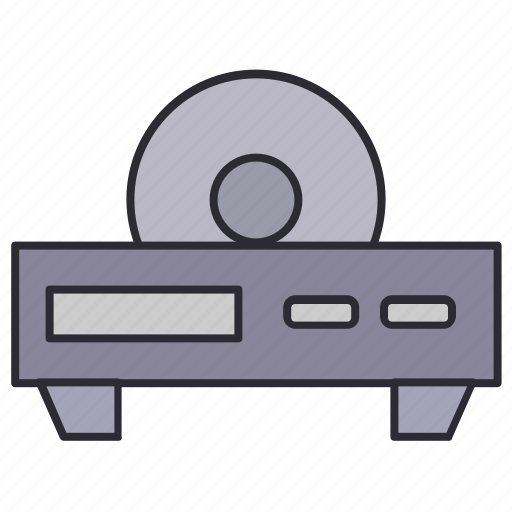 Dvd, player, video, multimedia, cd icon - Download on Iconfinder