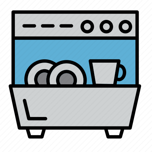 Appliance, dishwasher, kitchen icon - Download on Iconfinder